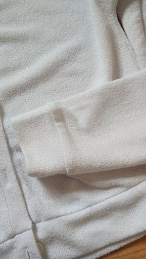 Women's white cardigan