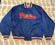 Vintage Majestic Philadelphia Phillies Satin Varsity Jacket