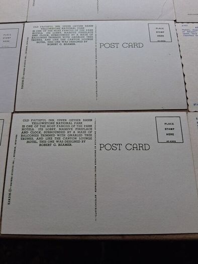 33 x USA And Canadian Mid Century Postcards