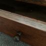 Edwardian Oak Smokers Companion. Image 9