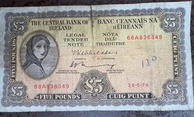 Lady Lavery Five Pound Note