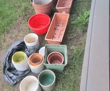 assorted pots