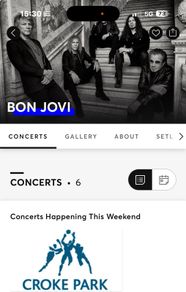 Bon Jovi Premium Level