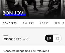 Bon Jovi Premium Level