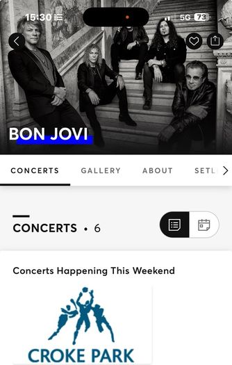 Bon Jovi Premium Level