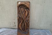 By post only hand carved frame