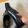 Office Fernando Double Strap Detail Loafers Black Leather UK 5 Image 5
