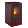 Nina 7kW Bordeaux Wood Pellet Stove Image 3