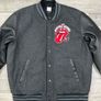 Amplified Rolling Stones Varsity Bomber Jacket Mens Large Image 2