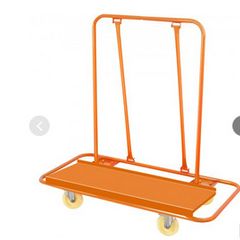 Cart Plaster Board Wheeled Trolley 1360kg Durable Panel