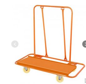 Cart Plaster Board Wheeled Trolley 1360kg Durable Panel