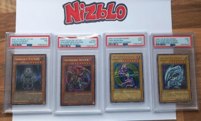 Graded Yu-gi-oh cards PSA