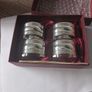 Vintage St Michael Marks & Spencer Silver Plated Napkin Rings - Set of 4 Boxed Image 6