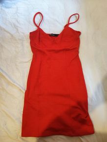 Mini red dress size 8UK