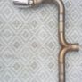 VW Golf R rear muffler delete Image 2