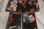 James Bond Vhs Cassettes