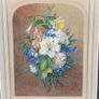 Antique still life watercolour painting Image 2