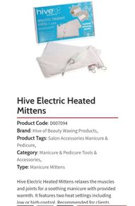 Hive Electric heated hand mittens