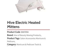 Hive Electric heated hand mittens