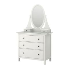 Ikea Hemnes Drawers with Mirror