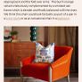 Armchairs - Pair - Oriana B - Burnt Orange Velvet Image 2