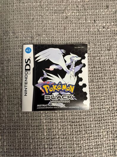 Pokemon Black Version Nintendo DS