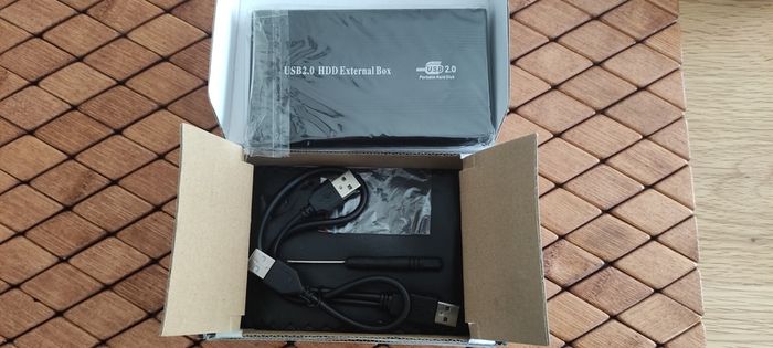 external case 2.5" HDD