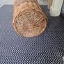 Vintage 1960s Reed weave turf basket large Image 2
