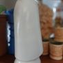 Fantastic Vintage Mid Century Sandeman Port Decanter Bottle by Wedgwood in Moonstone White, in the Figurative Shape of the Sandeman Caped Mascot The Don Image 6