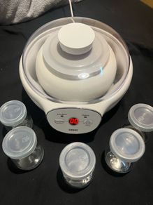 Duronic Electric Yoghurt Maker with 5 Glass Fully Working