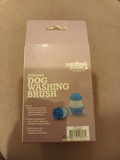 dog washing brush