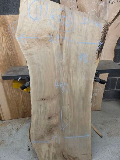 Live Edge Sycamore slab - Kiln Dried