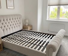 Double Bed Frame with Headboard