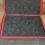 Original Classic Car - Mini Floor mats with Red trim Image 6