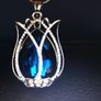 Silver/Crystal Pendant Image 2