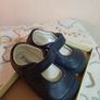 Start Rite Navy leather Babys first shoes. Image 6