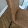 8 Tan Dining chairs Image 2