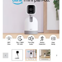 Blink Wi-fi Indoor Fixed Smart camera in White