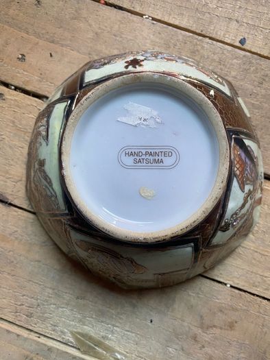 Decorative Satsuma Bowl