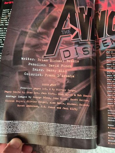 Avengers Disassembled Hardback Graphic Novel