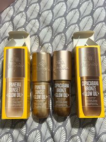 SOL DE JANEIRO Glow Motions Rio Sunset and bronze Translucent Glow Transfer-Resistant Shimmer Oil for Face & Body
