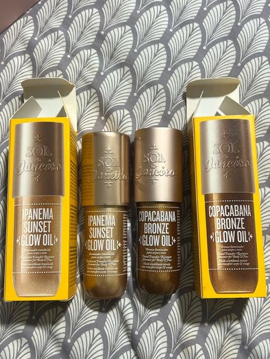 SOL DE JANEIRO Glow Motions Rio Sunset and bronze Translucent Glow Transfer-Resistant Shimmer Oil for Face & Body