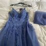 Debs dress Grantley Periwinkle Dress. Image 10