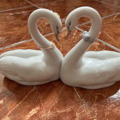 Lladro endless love swans