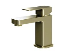 Mono Basin Mixer Tap | Brushed Brass (Gold)