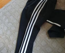 Boys adidas track bottoms