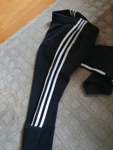 Boys adidas track bottoms