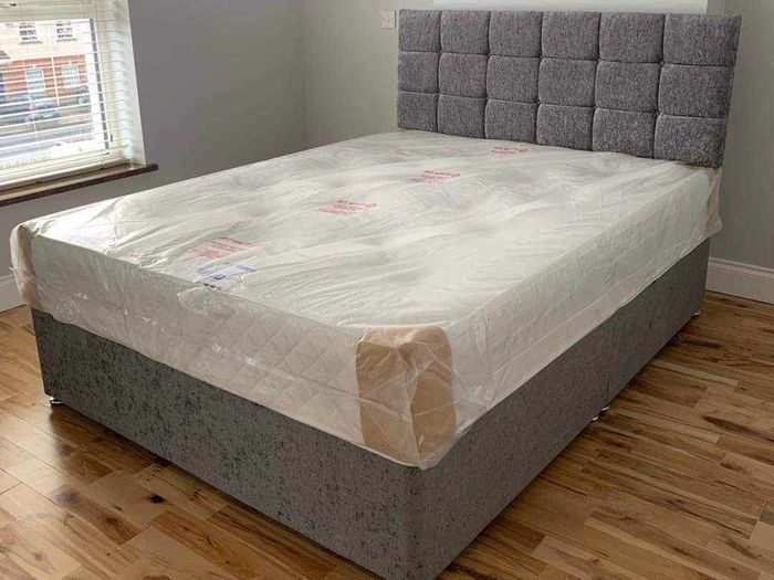 New 5ft King Size Divan Beds. Mattresses. With Optional Storage Drawers Available In Stock