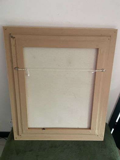 Beautiful Framed Oil Italian Scence