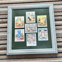 Teddy Bear Cards Framed